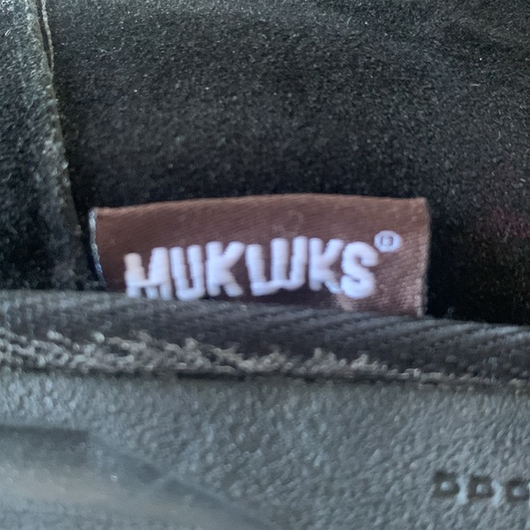 Muk Luks Mid Calf Faux Suede Jean Boot - Picture 8 of 10